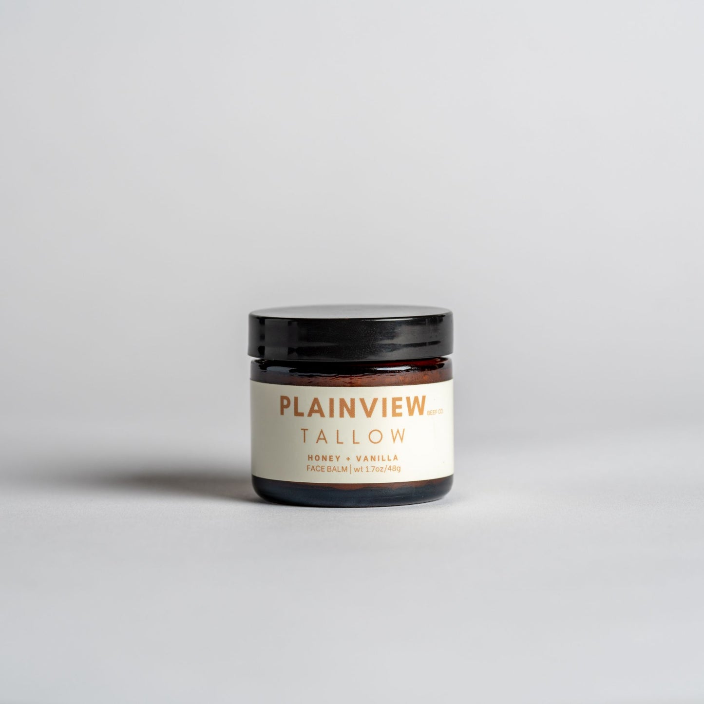 honey and vanilla tallow jar