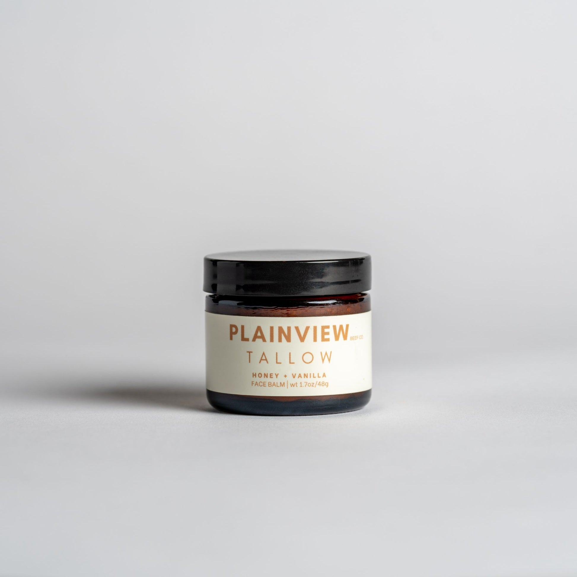 honey and vanilla tallow jar