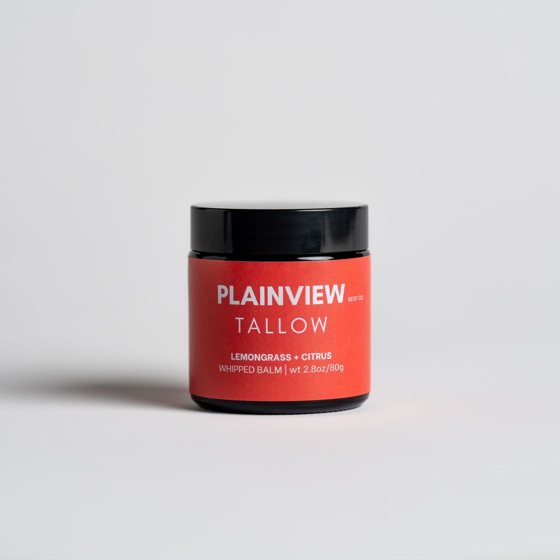 lemongrass and citrus tallow whipped balm jar 80g