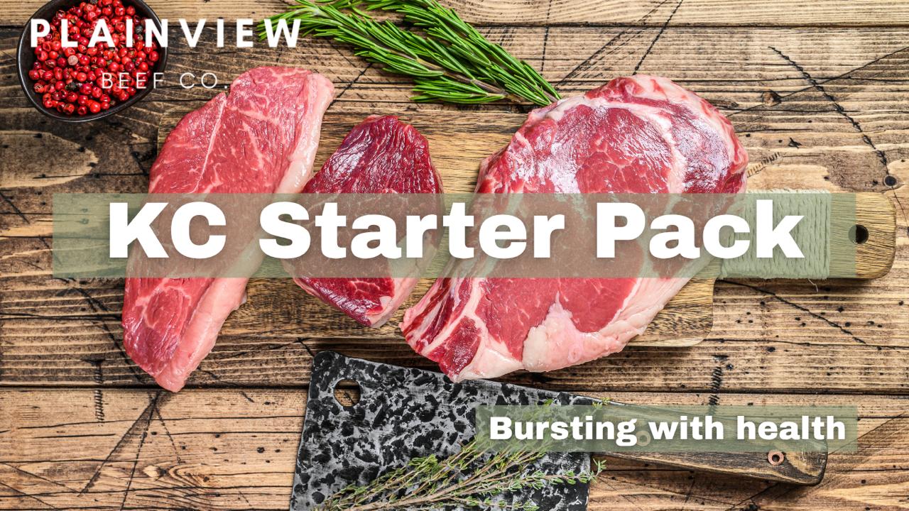 Raw Kansas City Beef Steak Starter Pack