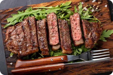 KC Strip Steaks