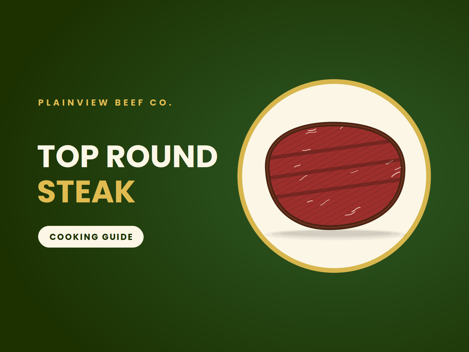 Top Round Steak Cooking Guide – PLAINVIEW BEEF CO.