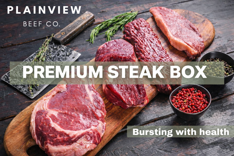 Premium Steak Box — Sprout-Finished Beef