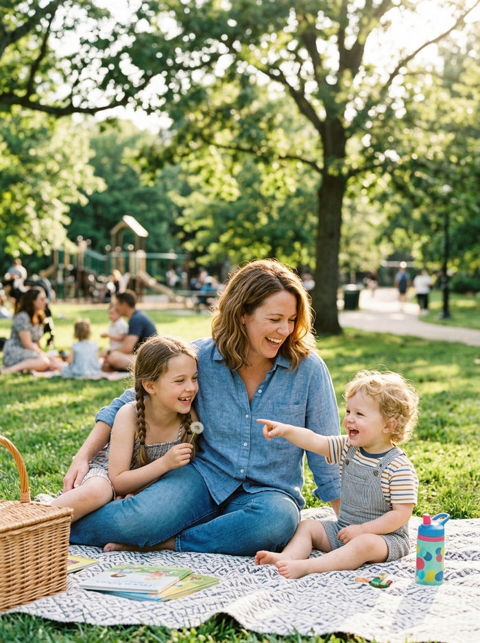 at the park