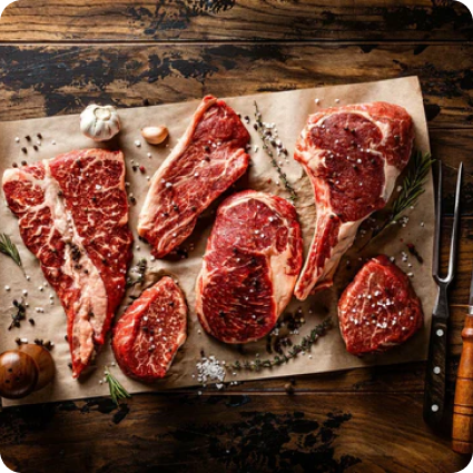 Nutrient-Optimized  Beef Boxes